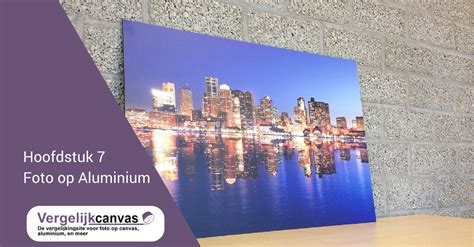 Foto op aluminium .